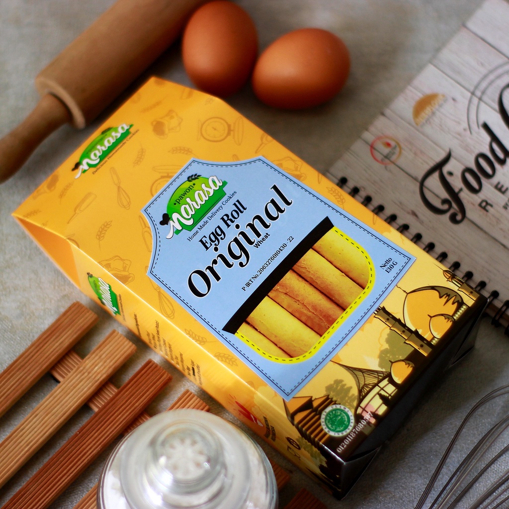 

Pawon Narasa Egg Roll Gluten Free ORIGINAL (Dus)