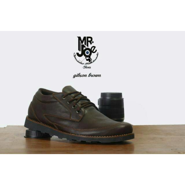 SEPATU PRIA | SEPATU MURAH | SEPATU HANDMADE BANDUNG | SEPATU MR JOE GIBSON COKLAT