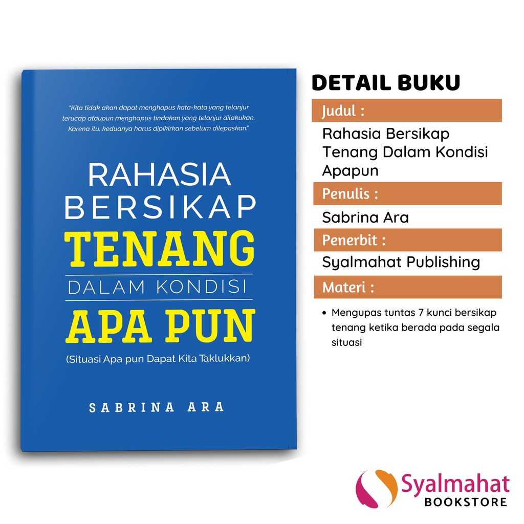 BUKU MOTIVASI & INSPIRASI PENGEMBANGAN DIRI RAHASIA BERSIKAP TENANG DALAM KONDISI APAPUN-1