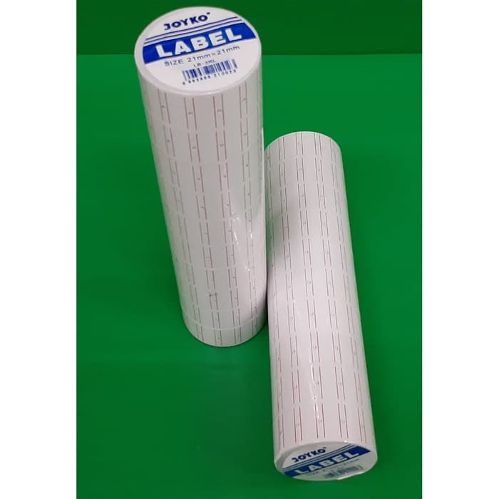 

LABEL HARGA | LABEL ROLL JOYKO LB-2RL WARNA PUTIH 1 BARIS | ATK