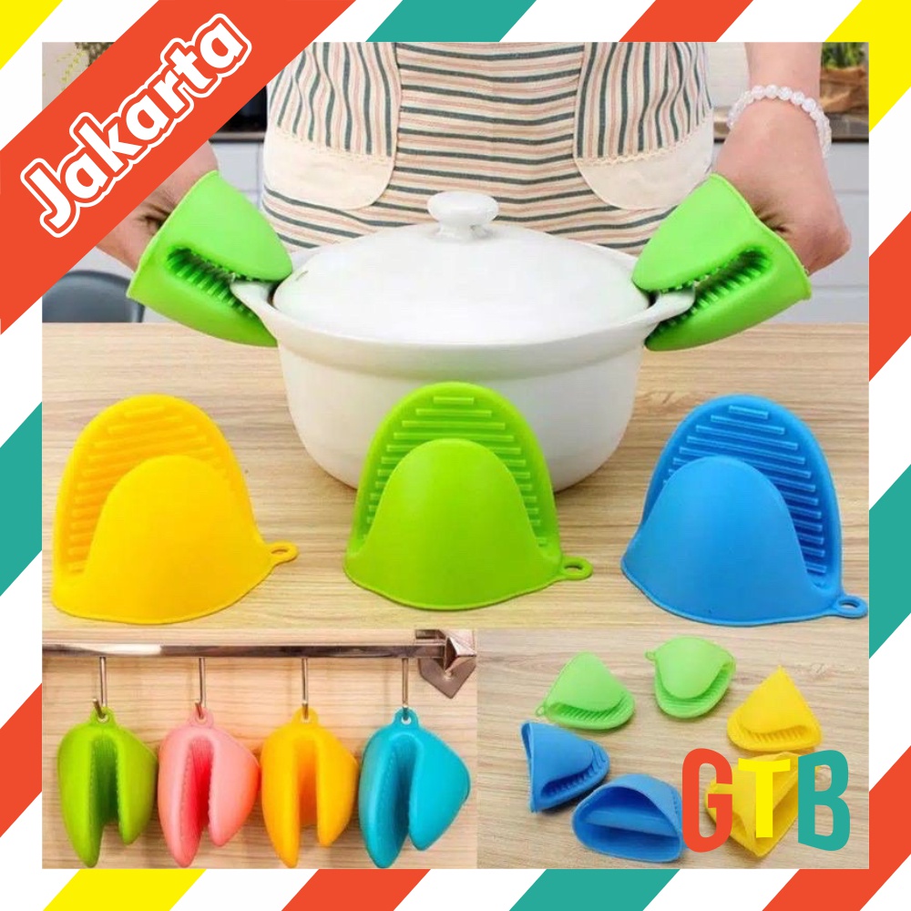 ❤GTB❤ Sarung Jari Oven Anti Panas Clip Pelindung Tangan Dapur Import Murah R467