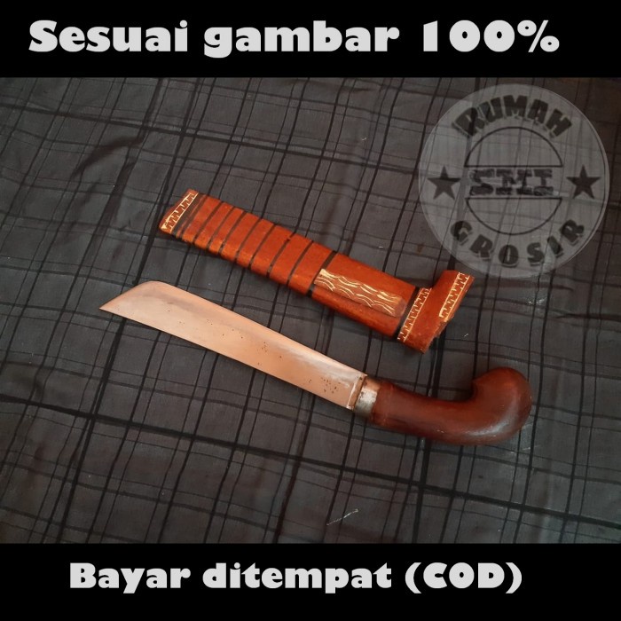 Pisau GLK Khas Banten Serbaguna Baja Per Keren