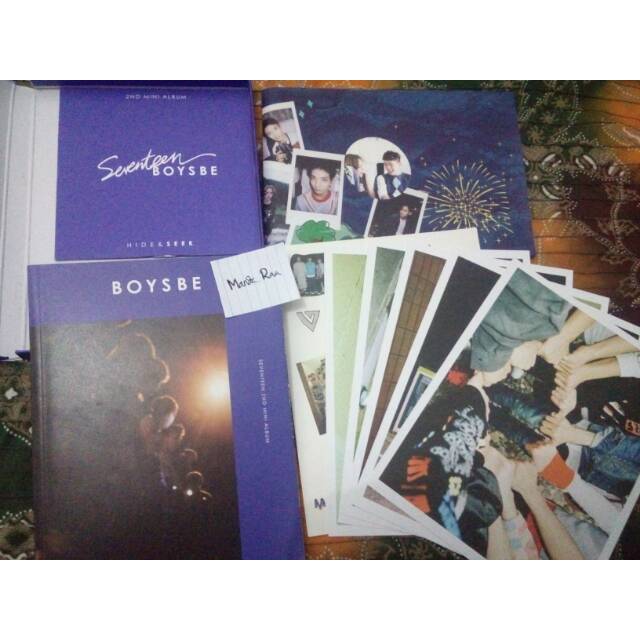 SEVENTEEN Boys Be 'Seek Version' (Wonwoo PC)