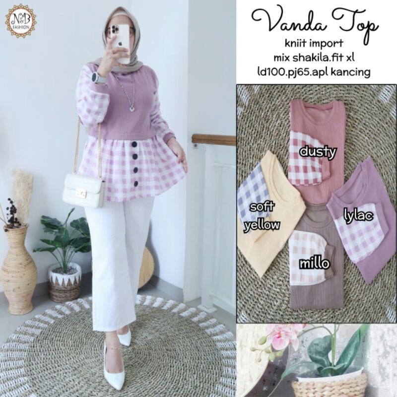 BLOUSE Vanda Top Ori by NB