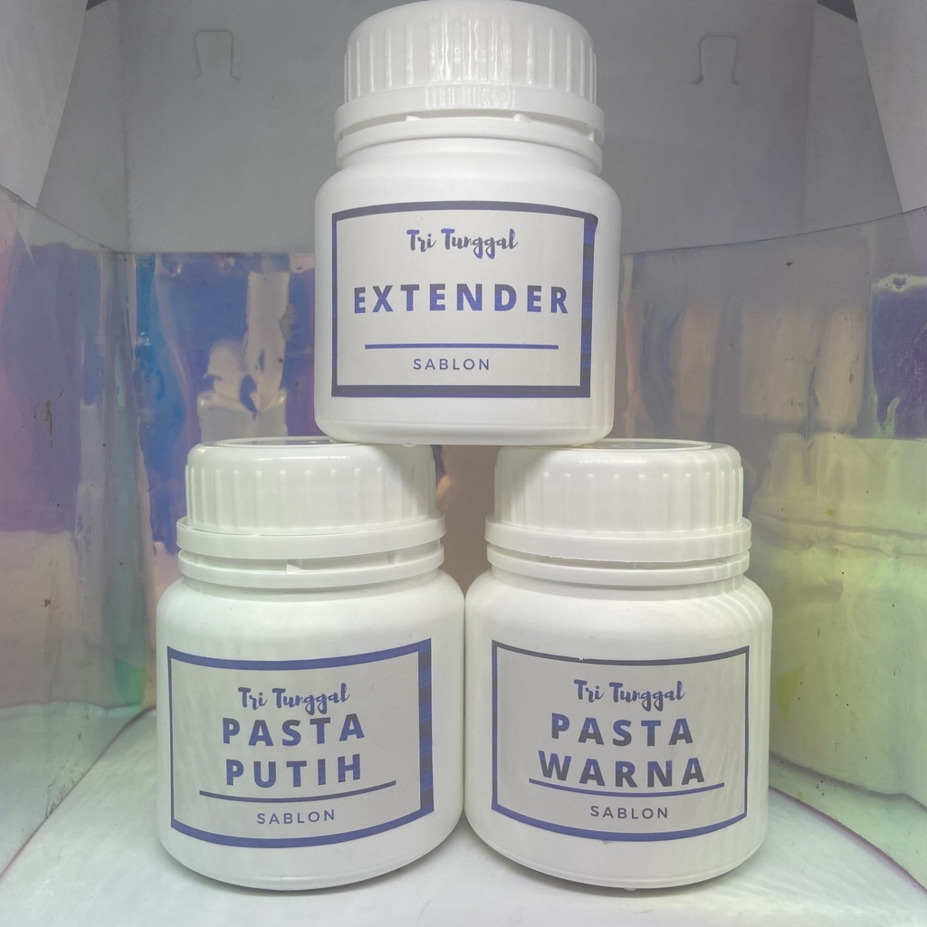

Pasta Warna Putih Extender Sablon Rubber 250gr 250 gr Kilogram White NF Kain Kaos Warna Warni Color Colour Colorful Cat Paint Painting Prakarya Kerajinan Craft Crafting Art Seni Kesenian Kertakes Perlengkapan Cair DIY Karet Draw Drawing Tri Tunggal Malang