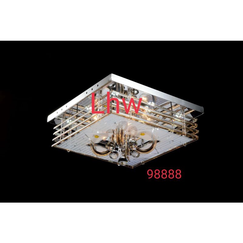 Lampu hias plafon led remote 50cm dekorasi ruang tamu,ruang keluarga