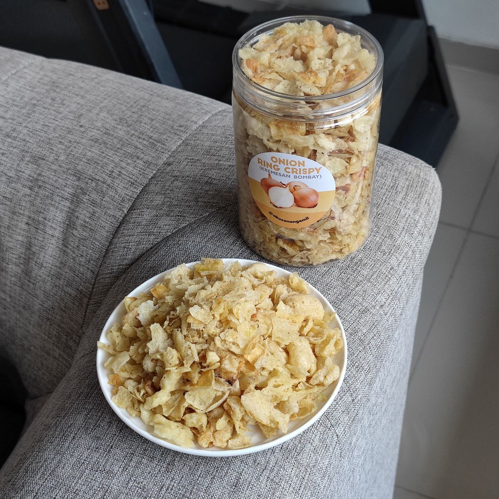 

KREMESAN BAWANG BOMBAY CRISPY | ONION RING CRISPY | KREMESAN SAYUR PREMIUM