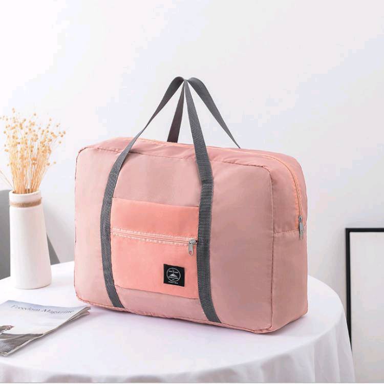 MOJI - TAs mudik Tas Travel / Travel Lipat Anti Air / Folding Bag Korea Bagasi Organizer / Tas Lipat Jinjing 32L / Tas Anti Air Termurah