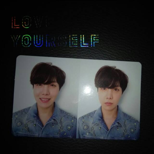 PC JHOPE ALBUM LOVE YOUR SELF TEAR