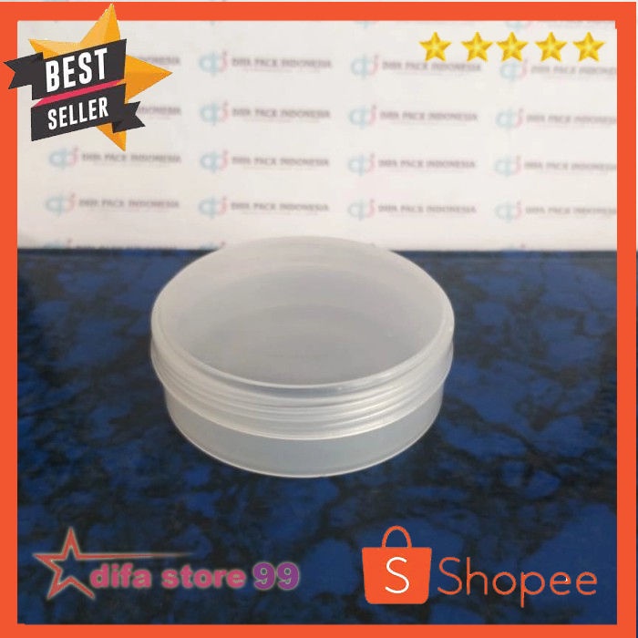 pot lulur 100gr natural2 / pot lulur 100gr bening ( Paket isi 10 pcs )