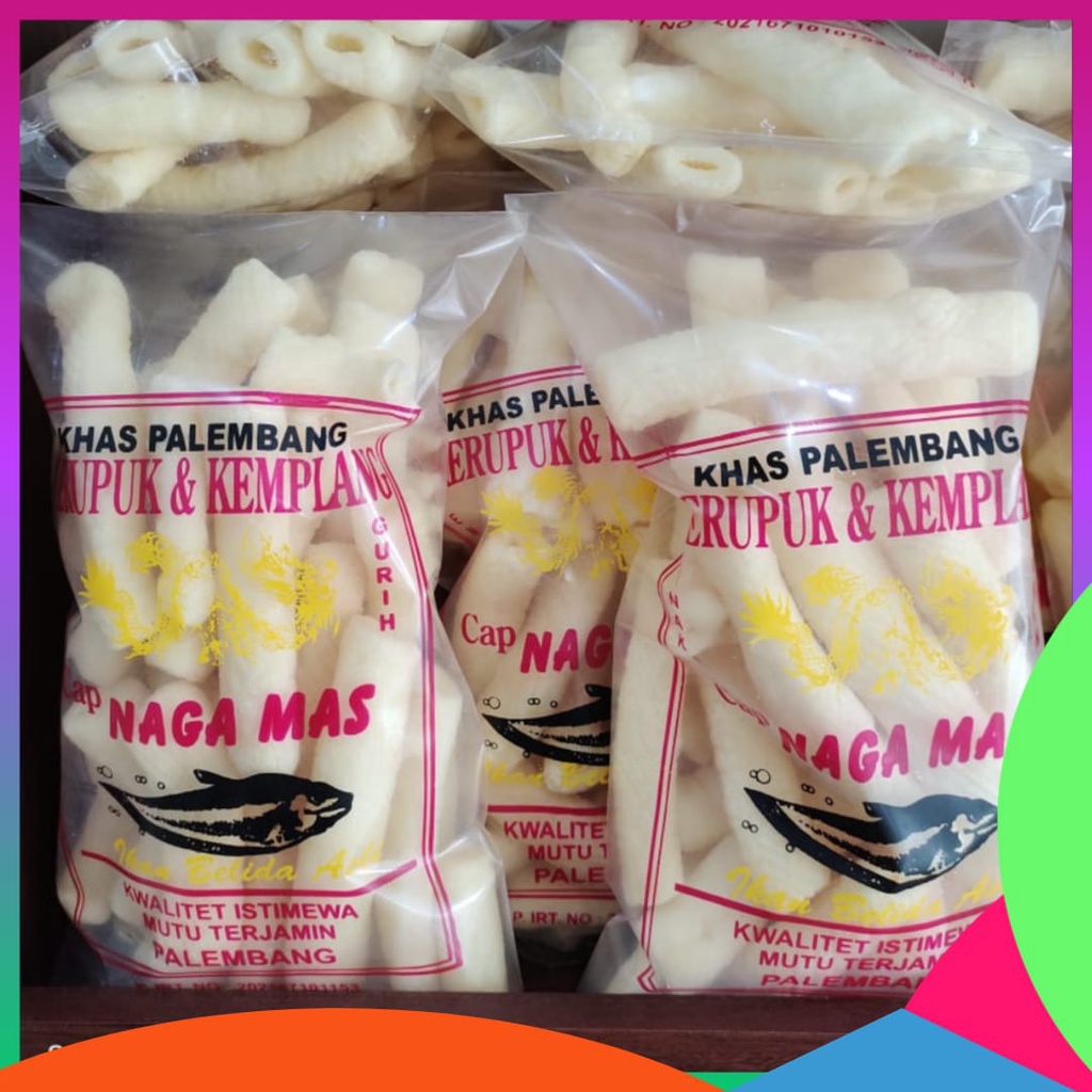 

KERUPUK KEMPLANG PALEMBANG USUS 250 GRAM