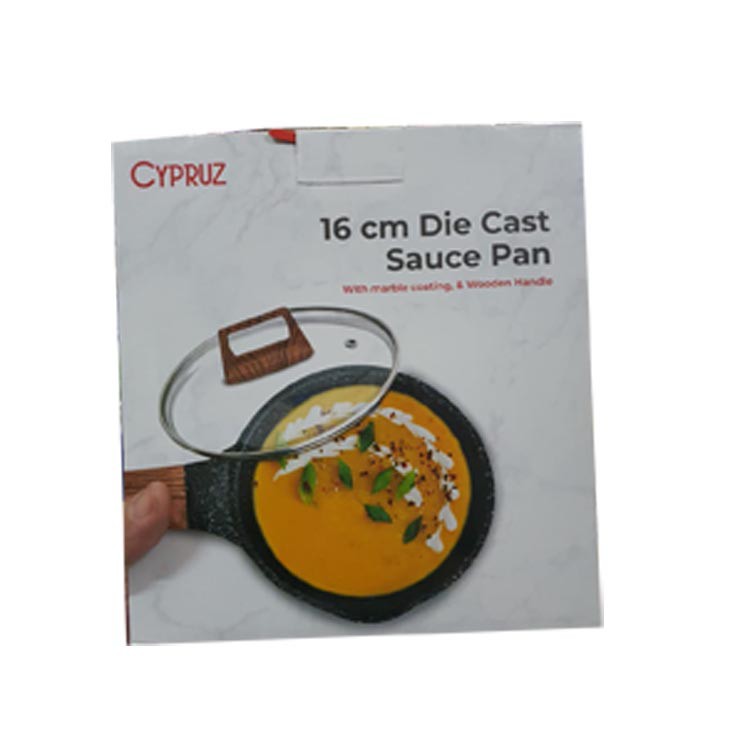 Cypruz 16cm die cast sauce pan