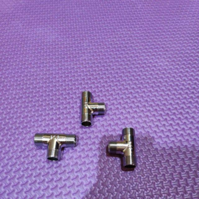 Tee Shower Tipe 931 Dl X Dl- Sok Tee Nekel - Sock Tee Kran - Sambungan Keran - Sambungan Kran - Peny