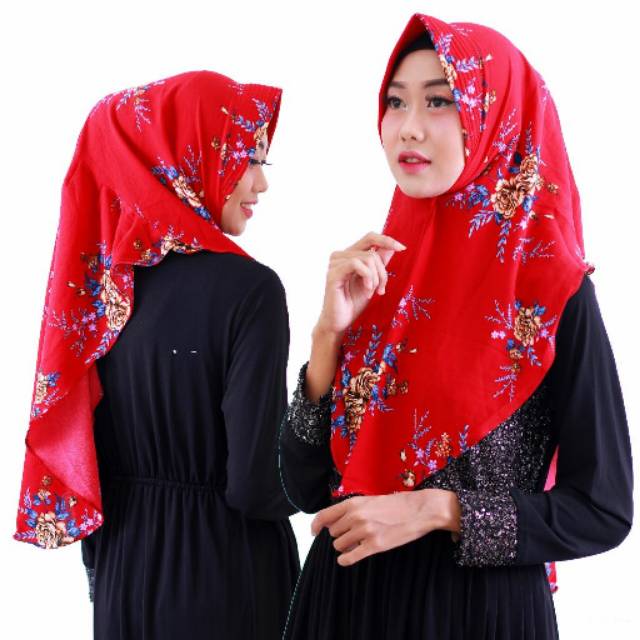 JILBAB INSTAN MOTIF