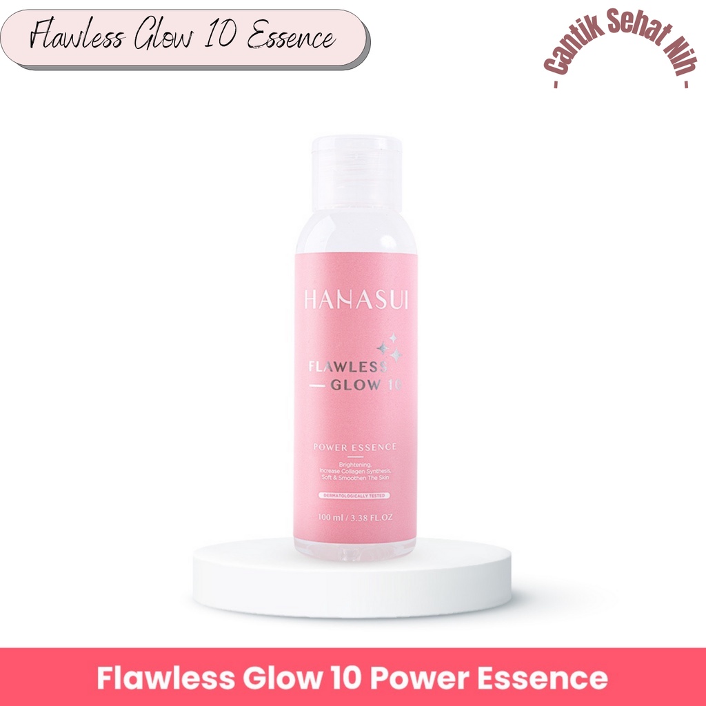 Hanasui Glow 10 Power Essence 100ml - Toner Wajah