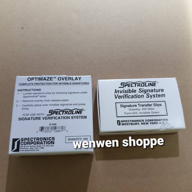 

Signature + Overlay = 1 set