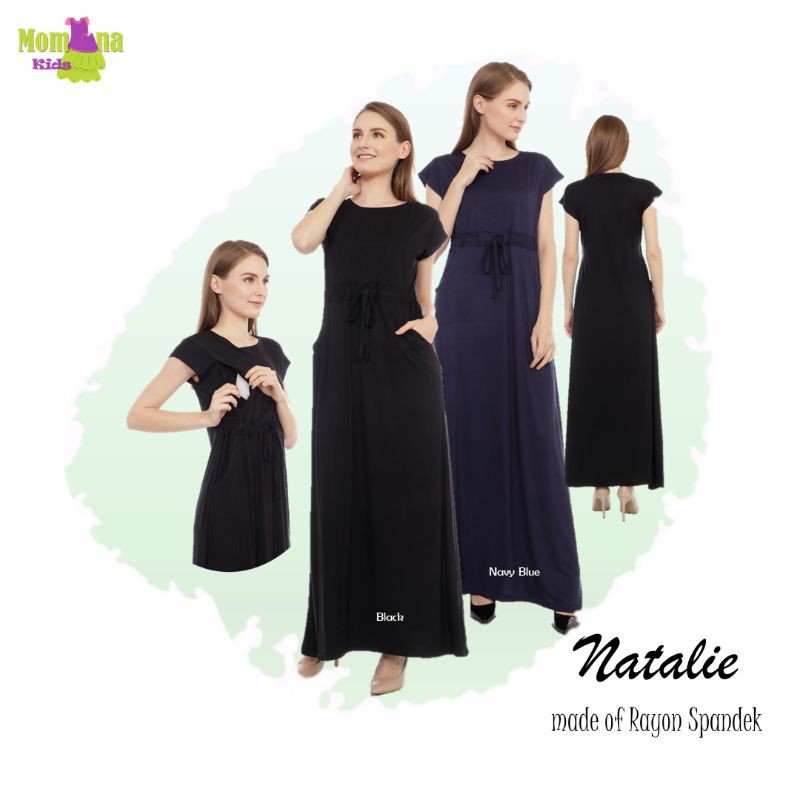 Baju Menyusui Dress Kaos Menyusui Nursing wear Natalie Nuratina
