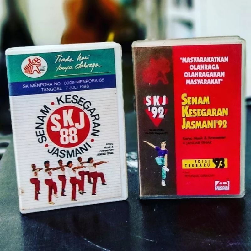 Kaset Senam SKJ 88 dan 92