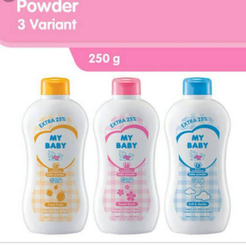 My Baby Powder 250gr / Bedak My Baby