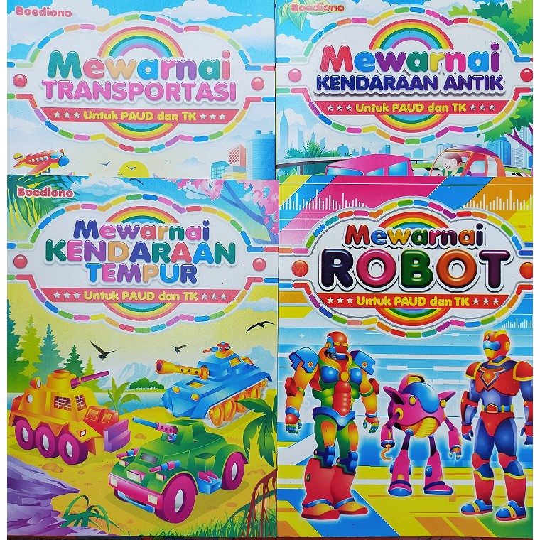 SERI AKTIVITAS MEWARNAI UNTUK PAUD-TK/BOEDIONO