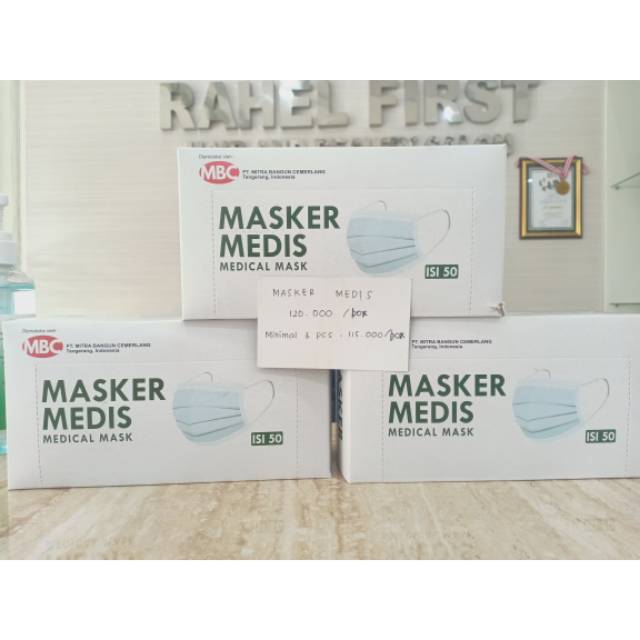 Masker Medis Merk MBC