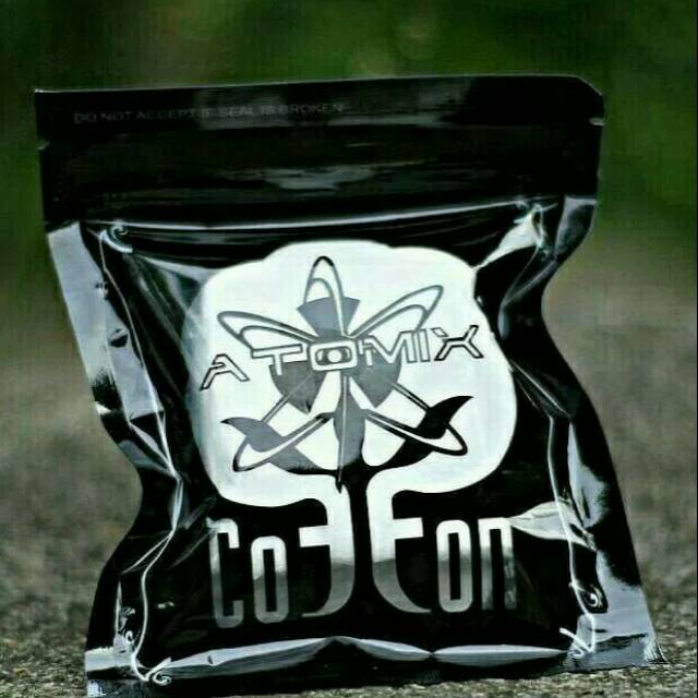 ATOMIX COTTON kapas vape atomix hitam