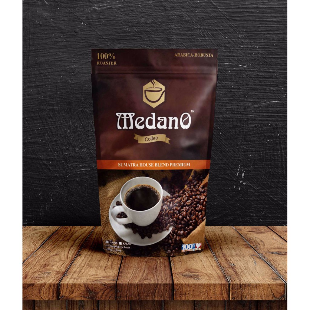 

Kopi MedanO Coffee Sumatra House Blend Premium