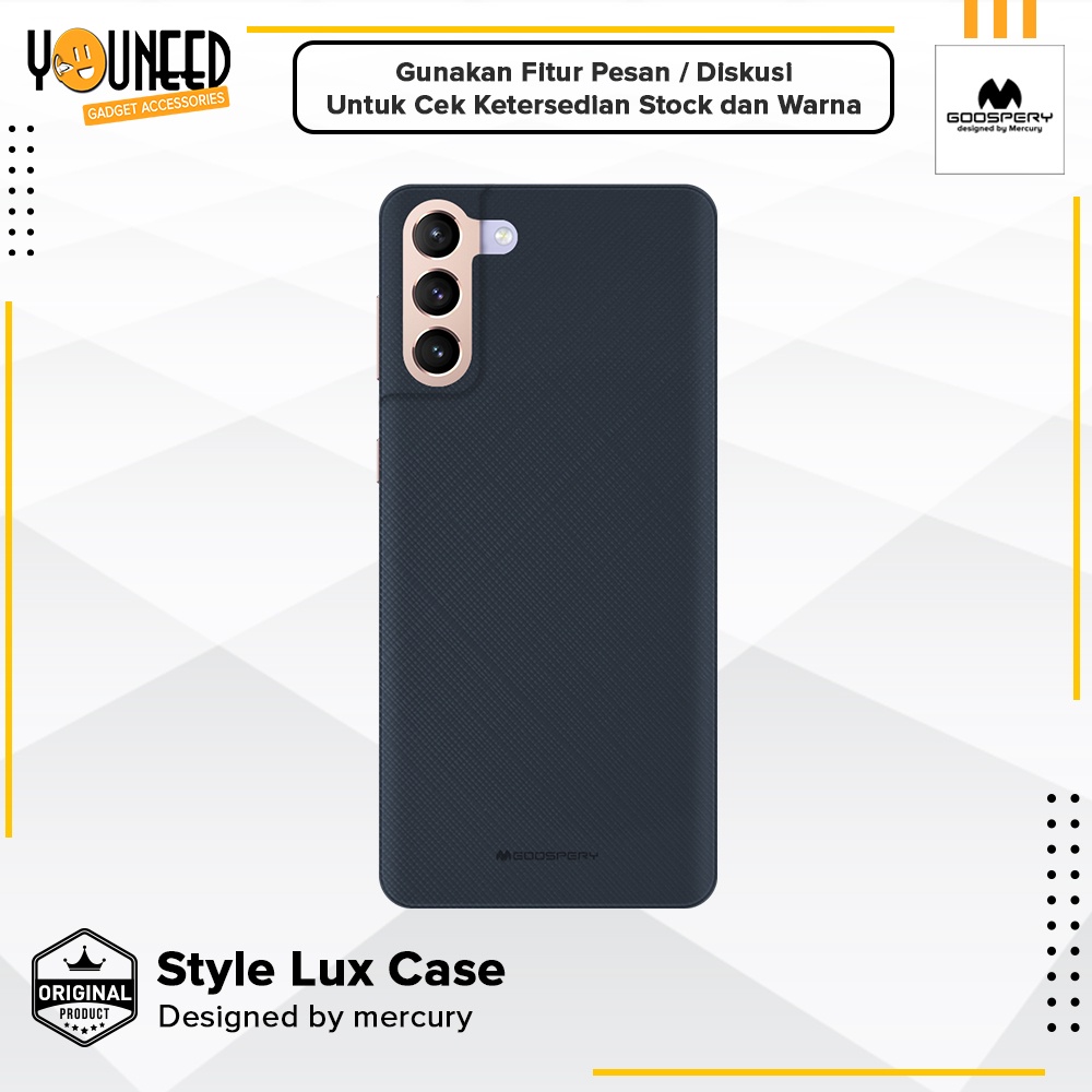 Casing Softcase Samsung S21 G991 Goospery Style Lux Jelly Case