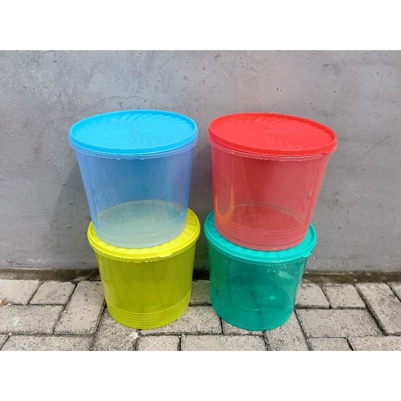Toples Kerupuk 16 Liter Twinpan Warna Warni