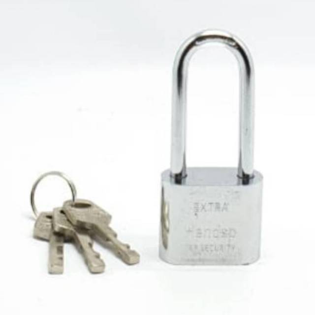 HS 40mm Leher Panjang Gembok Rumah Pagar Padlock