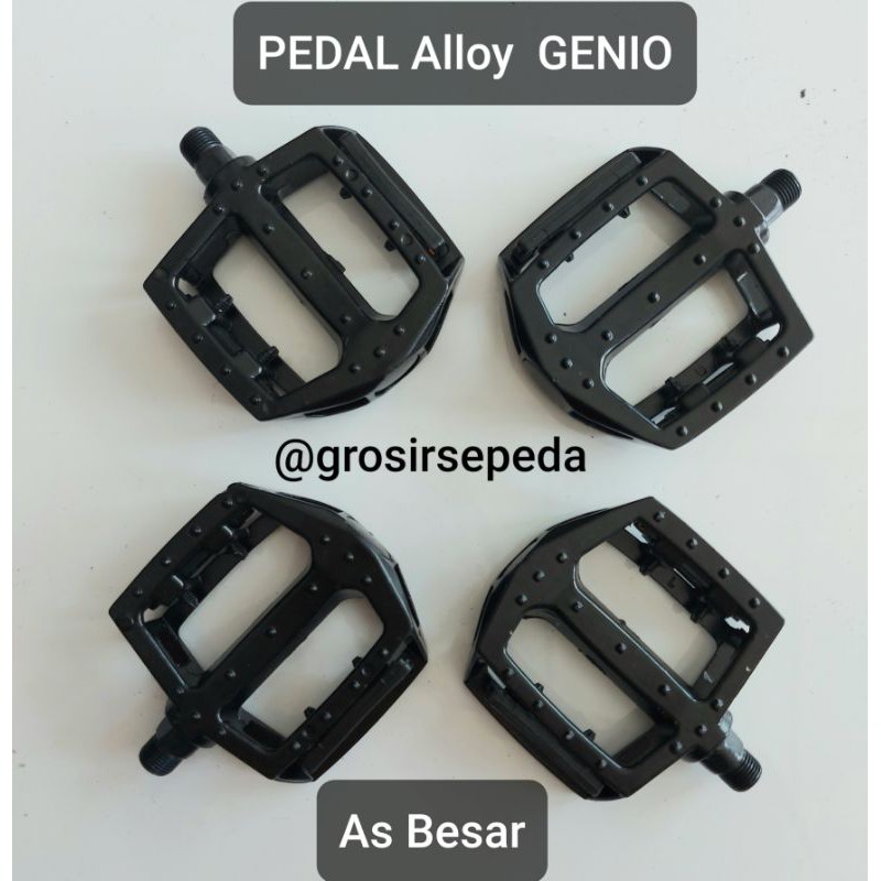 Pedal Alloy Genio As Besar pedal sepeda MTB balap fixie sepeda lipat