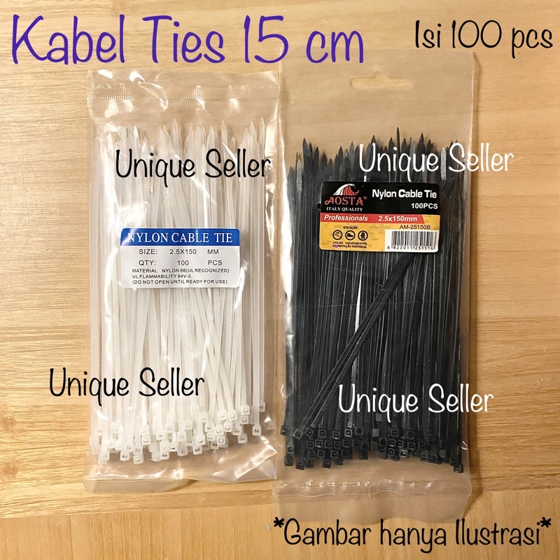 Kabel Ties 10 15 cm isi 100 / Kabel Tis 10 15 cm isi 100 / Kabel Ties 2.5 x 100 mm / Kabel Tis 2.5 x 150 mm / Kabel Ties 2,5 x 150 mm / Kabel Tis 2,5 x 100 mm / Cable Ties Hitam Putih 10cm 15cm / Kabel Tis Hitam Putih 10cm 15cm / Kabel Ties 10 cm 15 cm