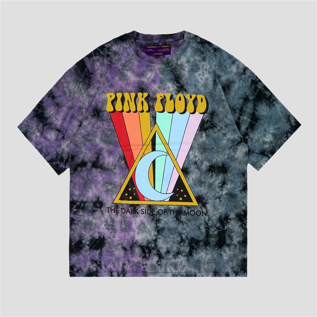 Tshirt Oversize Tiedye Pink Floyd