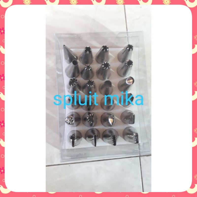 Spuit tart semprit mawar kue cetakan semprit satu set