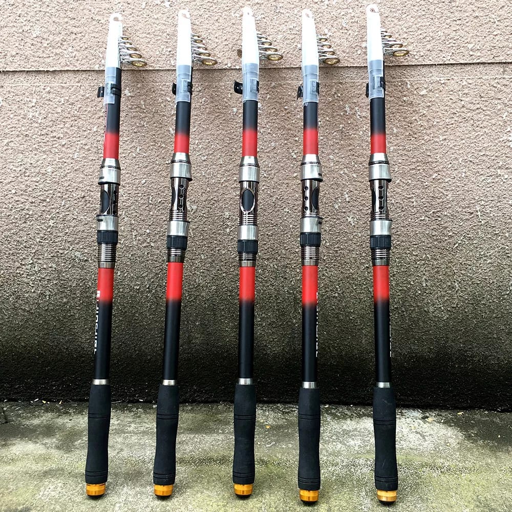 Joran Pancing Ghotda Telescopic Super Hard Carbon Fiber Fishing Rod