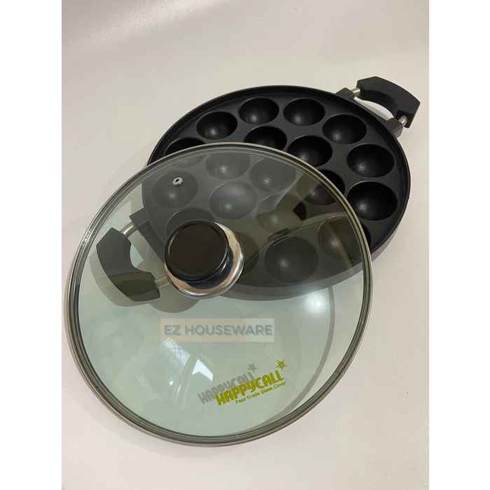 Cetakan Takoyaki 19 Lubang Cekung Happy Call Anti Lengket Teflon