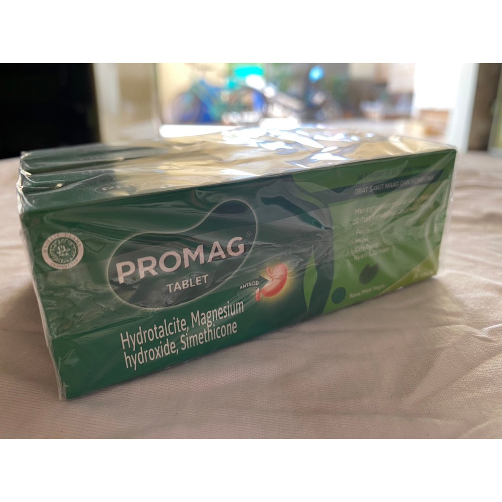 Promag Tablet Pak Isi 4 Kotak @ 3 Blister