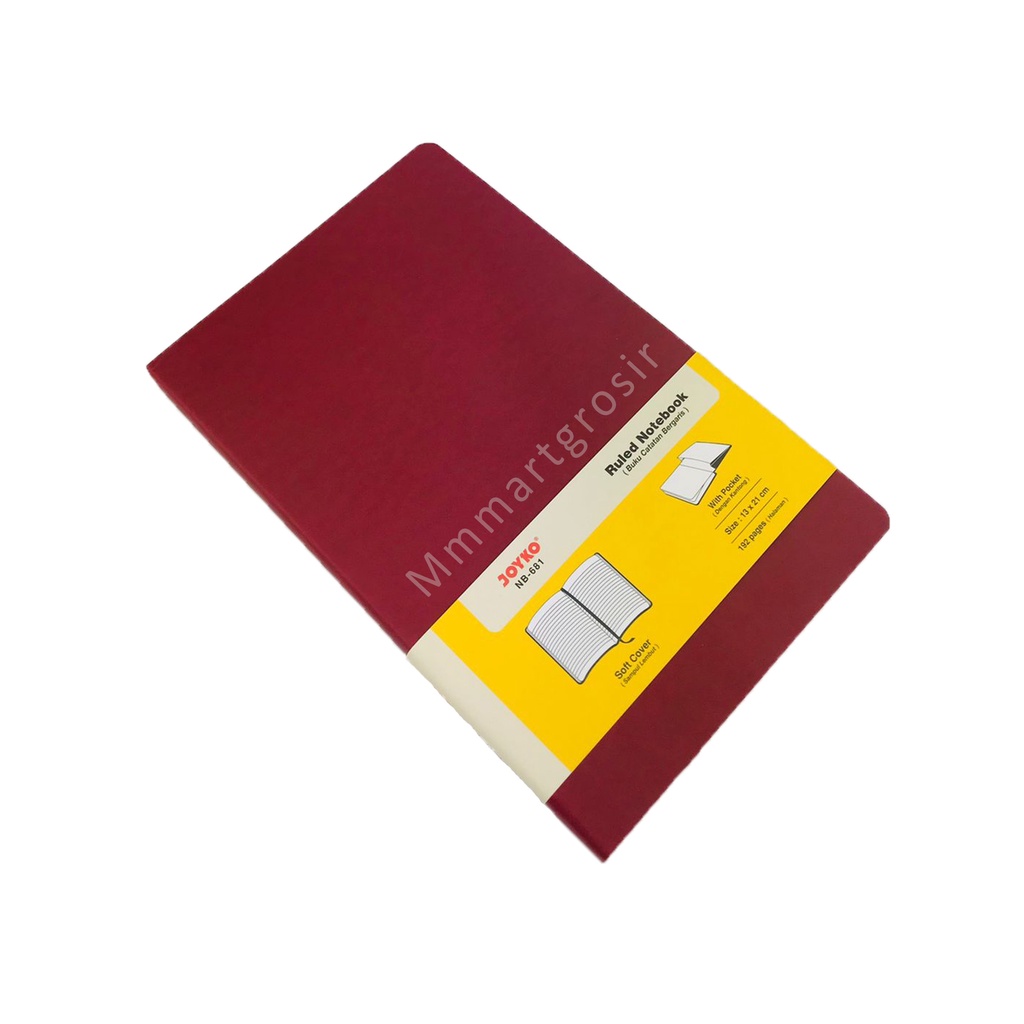 Joyko NB-681 / Buku Catatan Bergaris / Ruled Note book / Uk.13x21cm