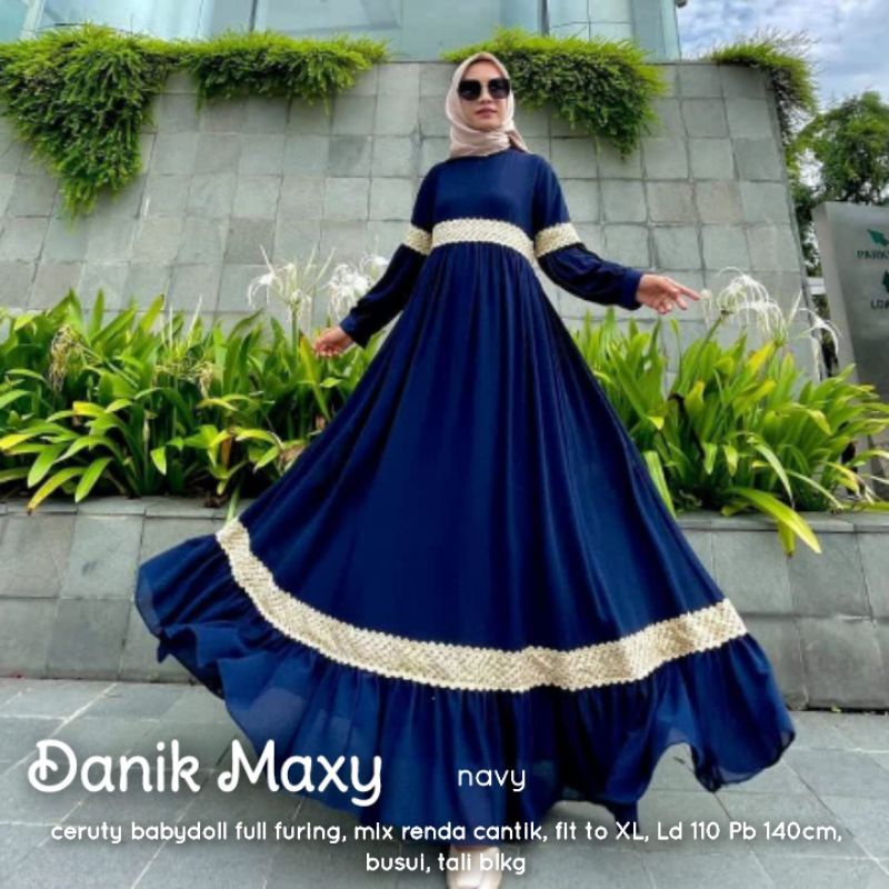 SL Danik Gamis Maxy Label Jasmine