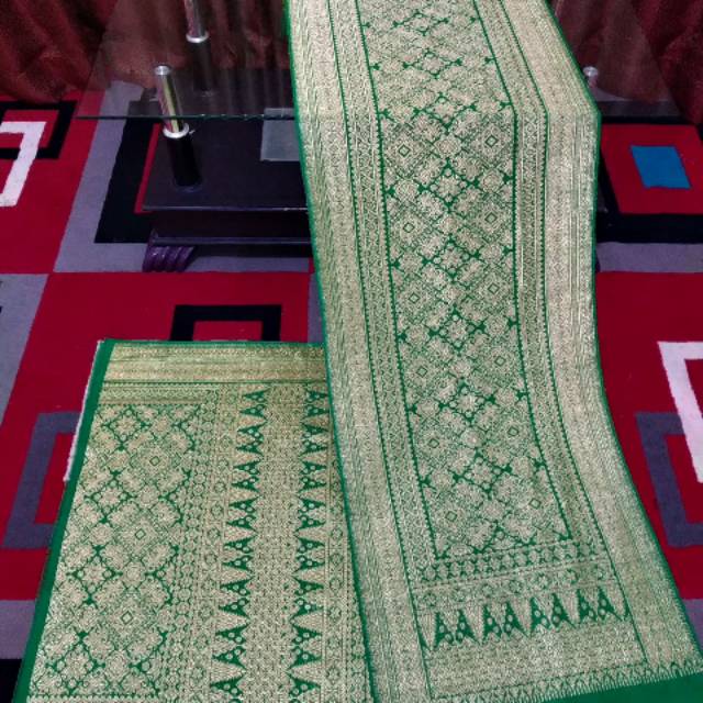 SONGKET BERLIAN SUTRA GEBENG ASLI PALEMBANG