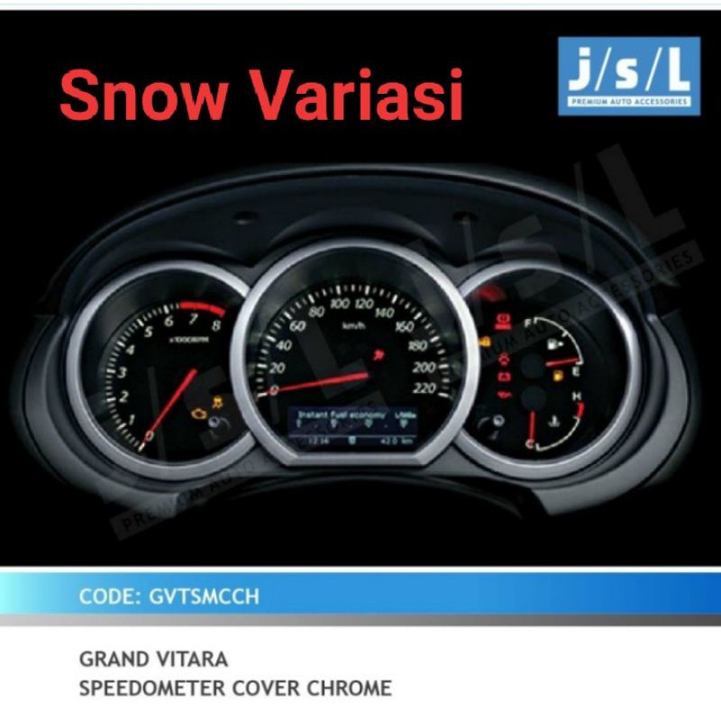 List Speedometer Suzuki Grand Vitara Cover Chrome