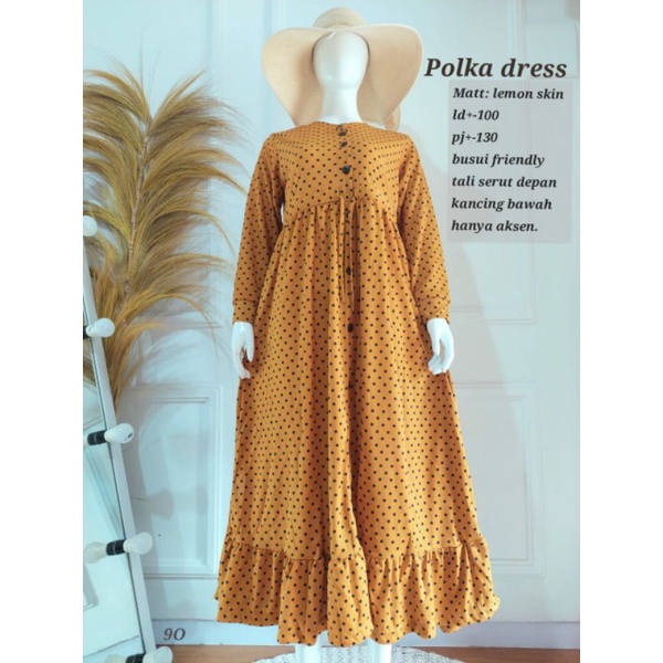Polka Dress (Midi Dress)