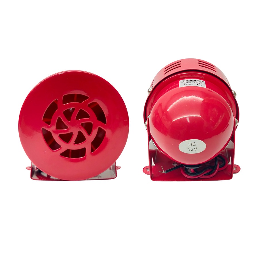 Motor Sirine Mini MS190 12V Baby Siren Alarm MS-190 12 Volt DC