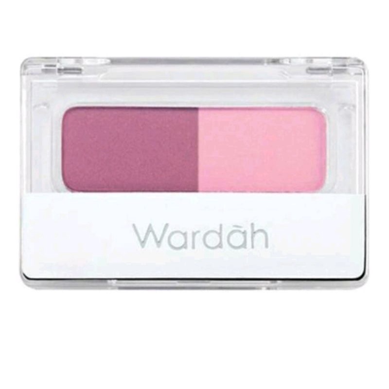 WARDAH Blush on (mekeup dengan warna natural bikin wajah anda tsmbah cantik)