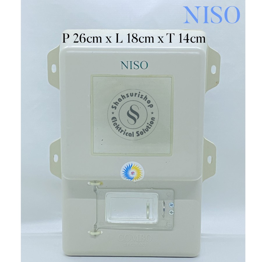 NISO BOX KWH PASCABYAR KOTAK MCB NISO METERAN BARU