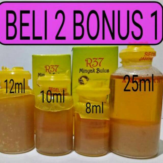 MINYAK BULUS R37 25ml