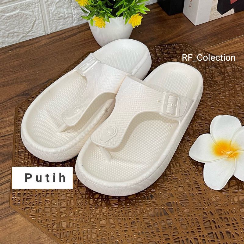 Sandal Import BALANCE Sandal Jepit Wanita Sandal Korean Style Sandal Karet Jelly Cewek