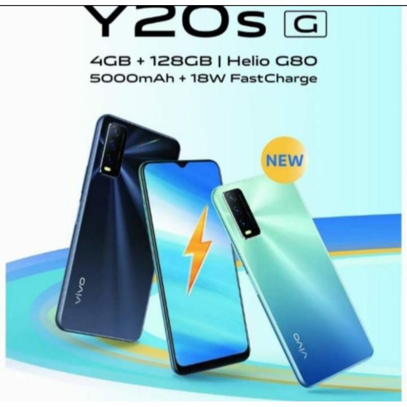 VIVO Y20s G 4/128 GB - Garansi Resmi Vivo 1thn