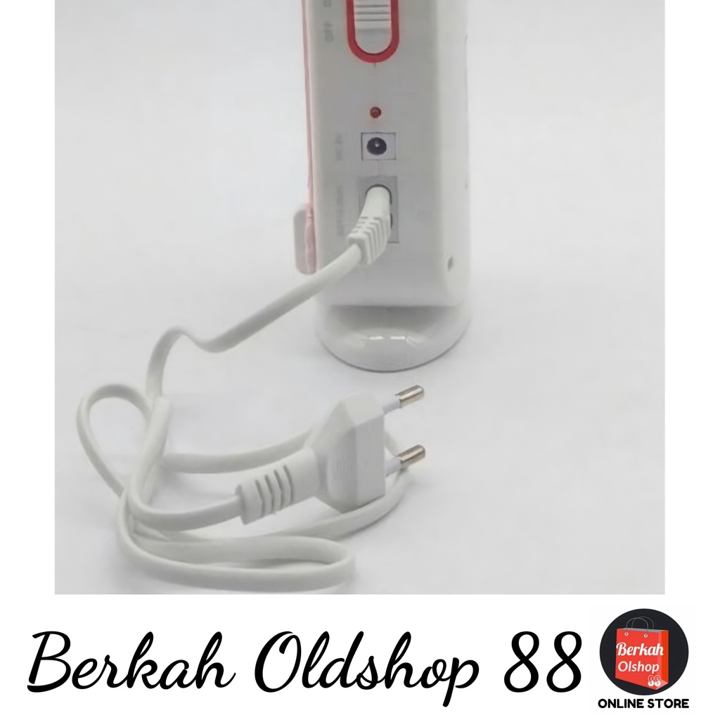 Berkah Oldshop 88 - LAMPU EMERGENCY TUBE 60SMD DIMMER DARURAT AOKI AK 5563