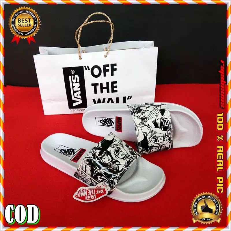 harga sandal vans x marvel original